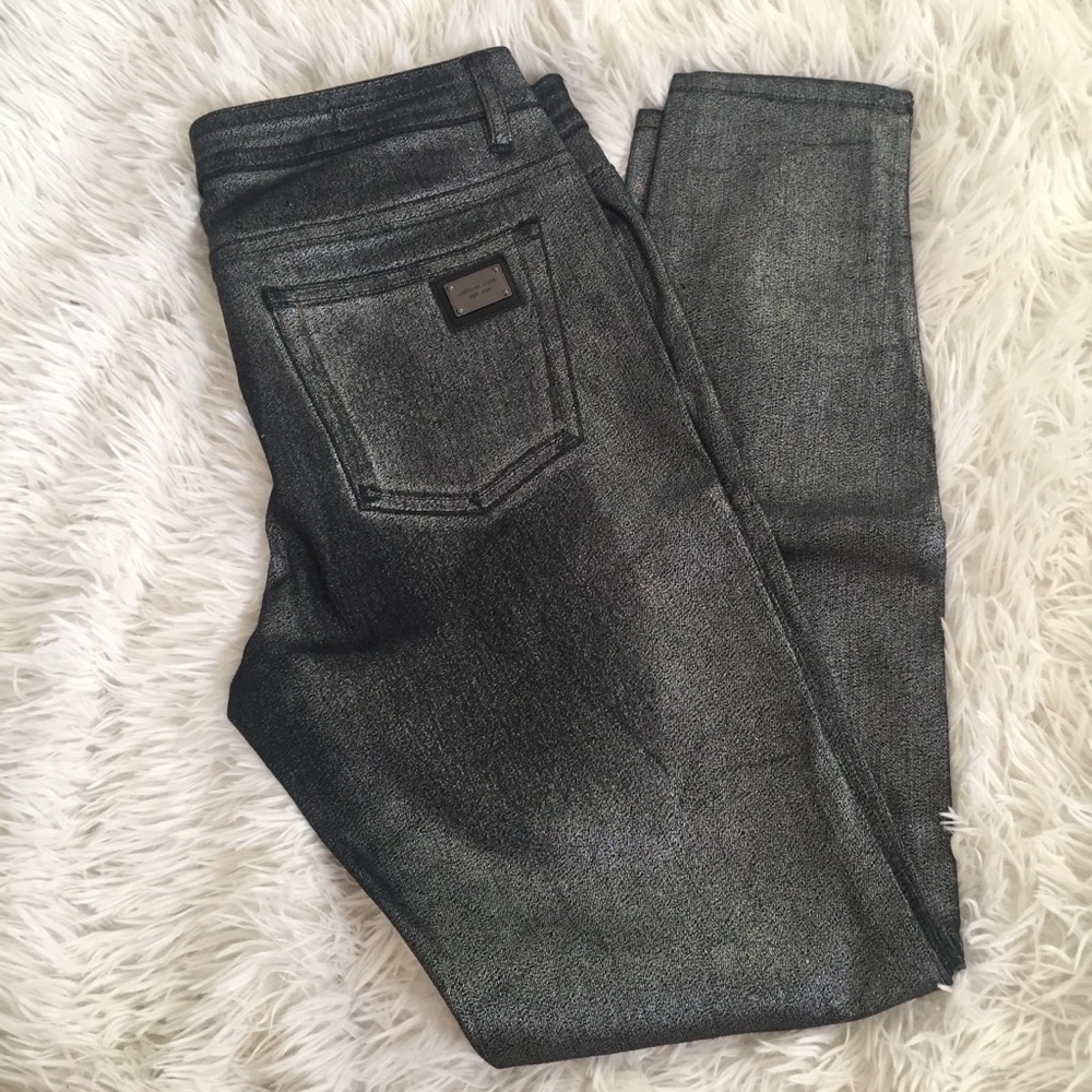 Michael Kors Metallic Shimmer Pants